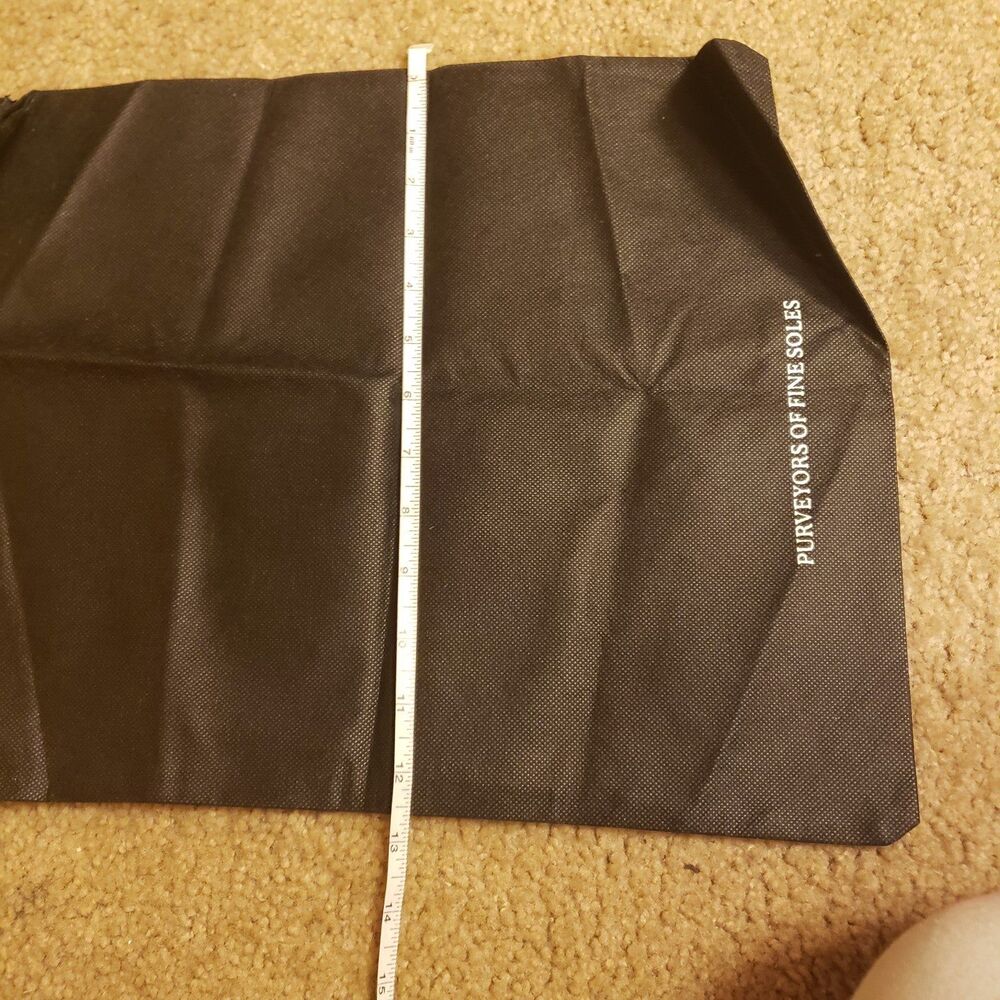 Seychelles Drawstring black DUST BAG: Seychelles 17”x 12”